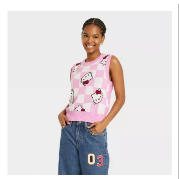 Hello Kitty Sweaters Hello Kitty Sweater Vest Poshmark